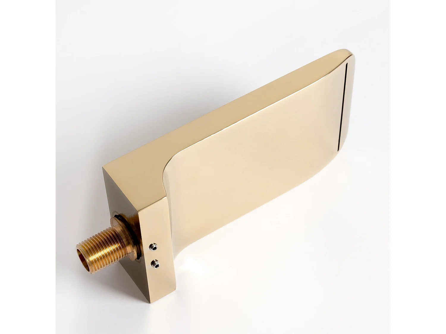 Robinet mural en laiton REA Mason Gold avec fonctionnement mécanique