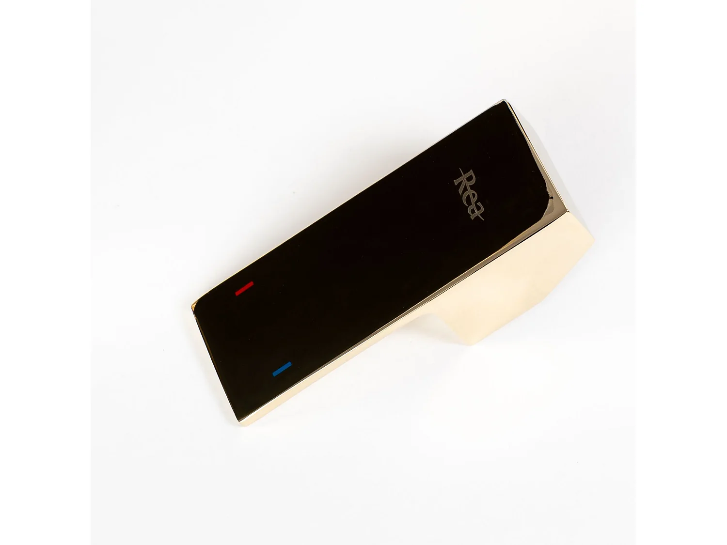 Robinet mural en laiton REA Mason Gold avec fonctionnement mécanique