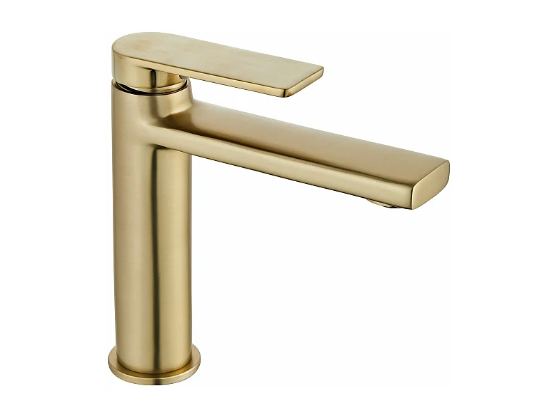 Wastafelkraan Rea Verso Low Brush Gold