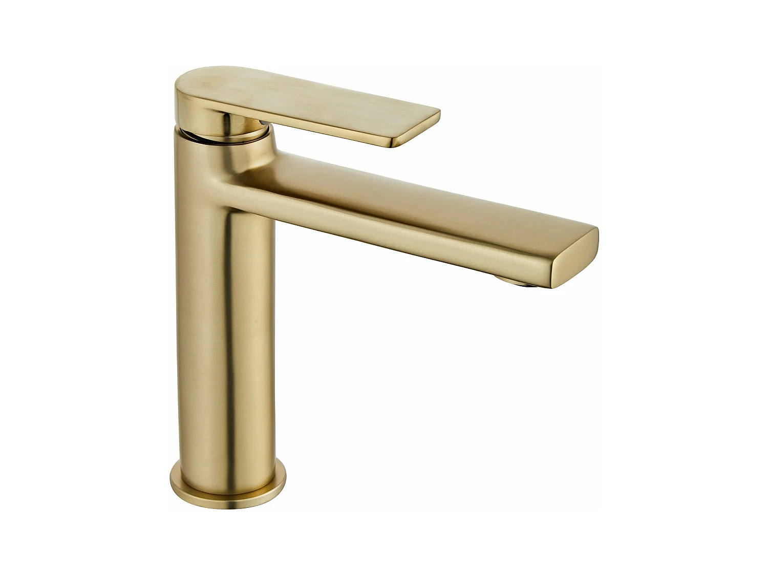 Robinet De Lavabo Rea Verso Low Brush Gold