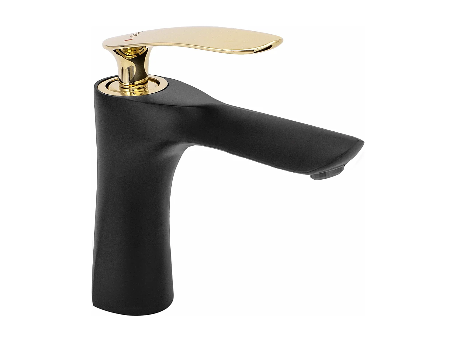 Grifo De Baño Rea Orbit Low Black/Gold