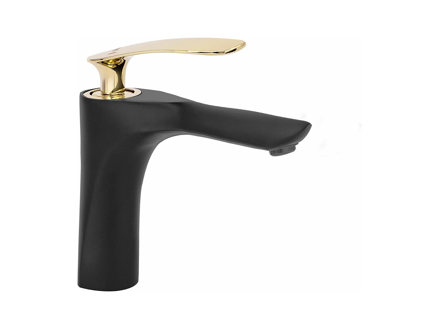 Wastafelkraan Rea Orbit Low Black/Gold