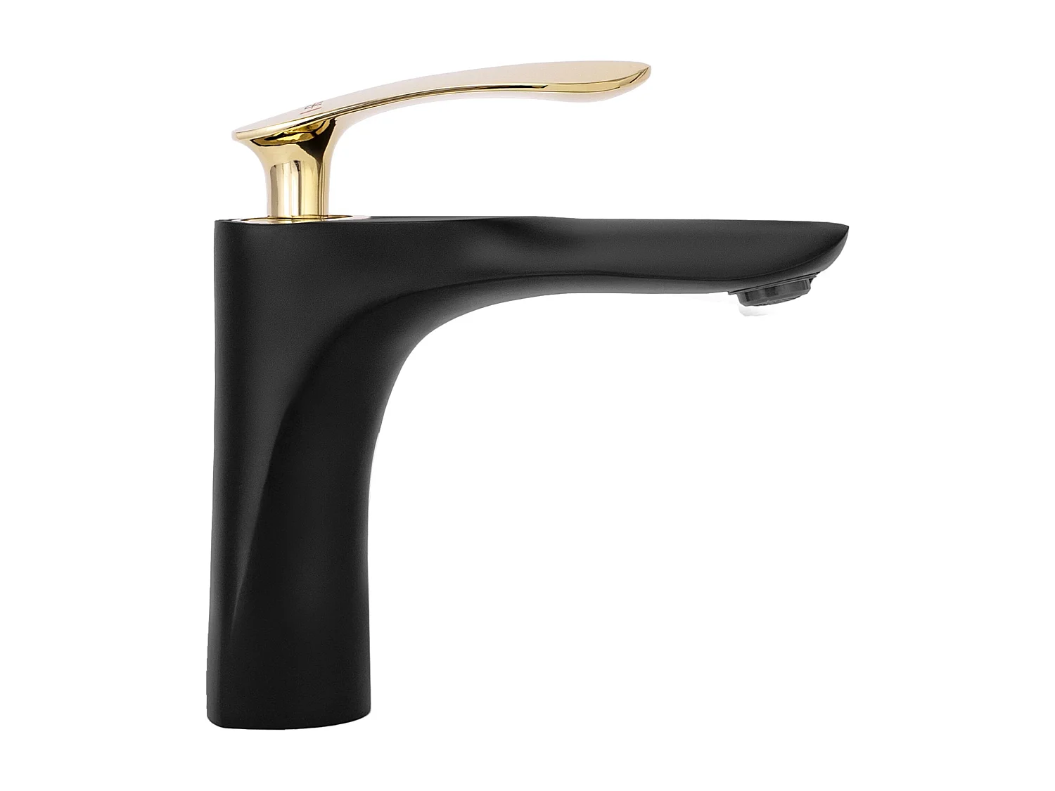 Rubinetto Da Lavabo Rea Orbit Low Black/Gold