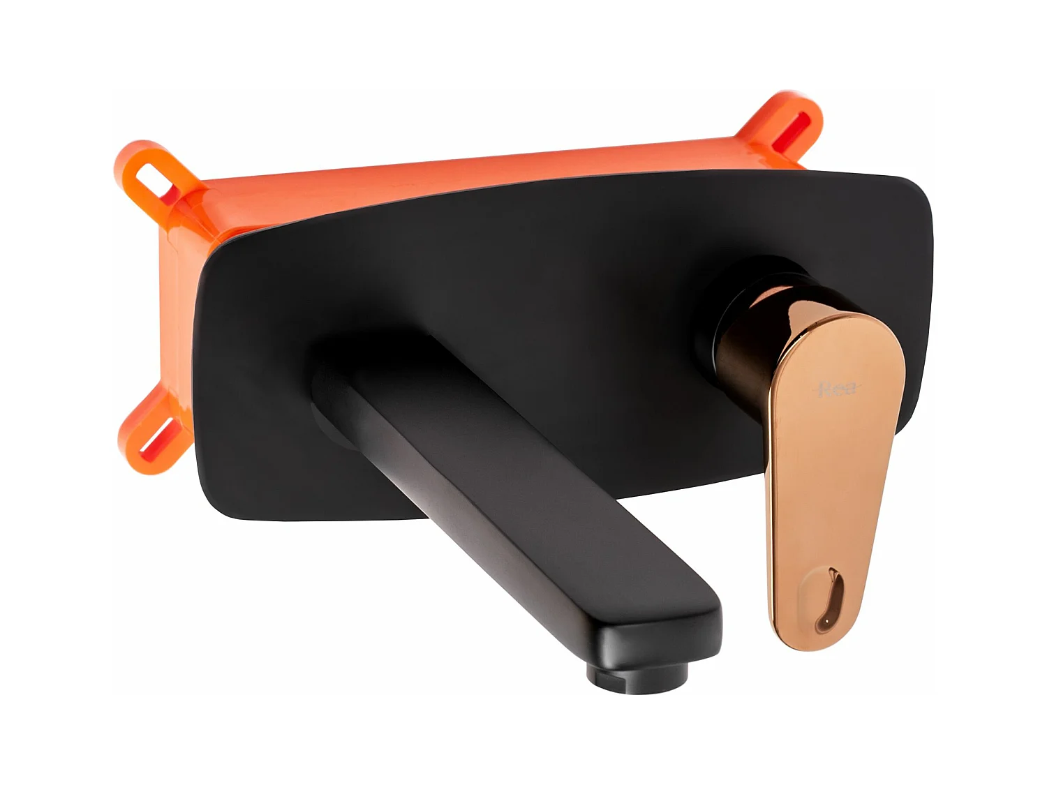 Robinet Encastré Rea Mild Black/Rose Gold + Box