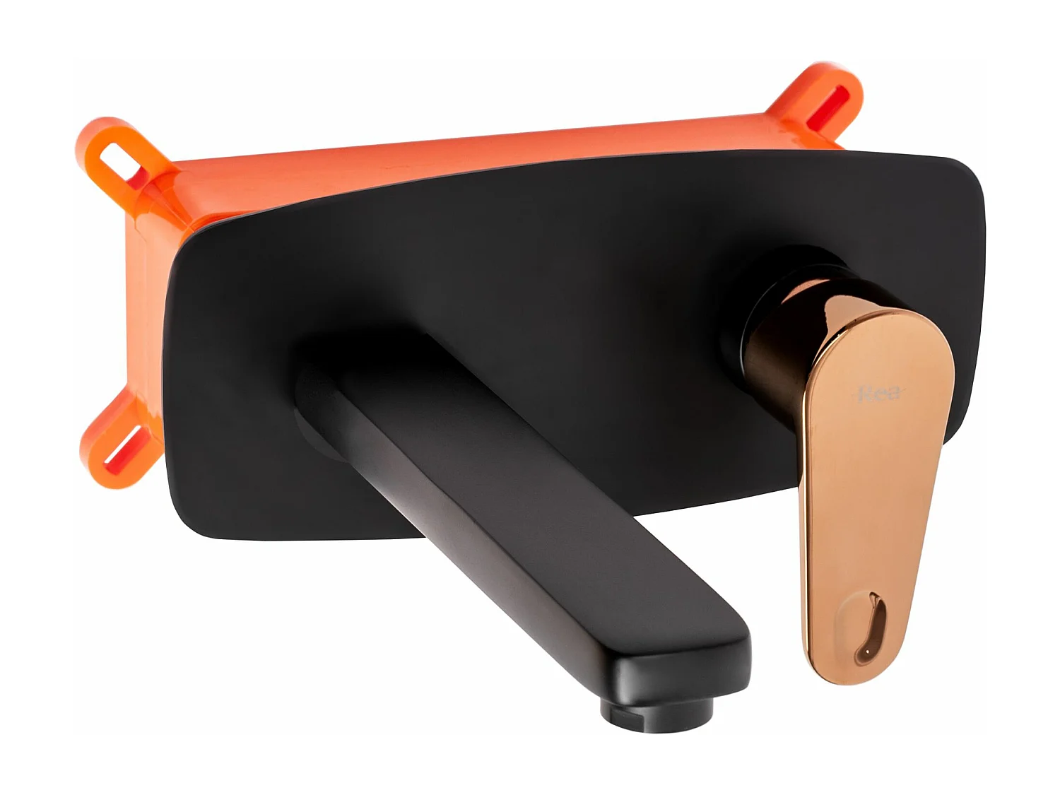 Robinet Encastré Rea Mild Black/Rose Gold + Box