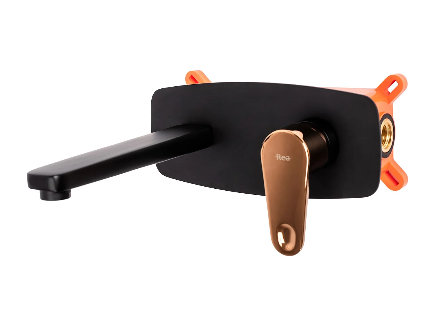 Robinet Encastré Rea Mild Black/Rose Gold + Box