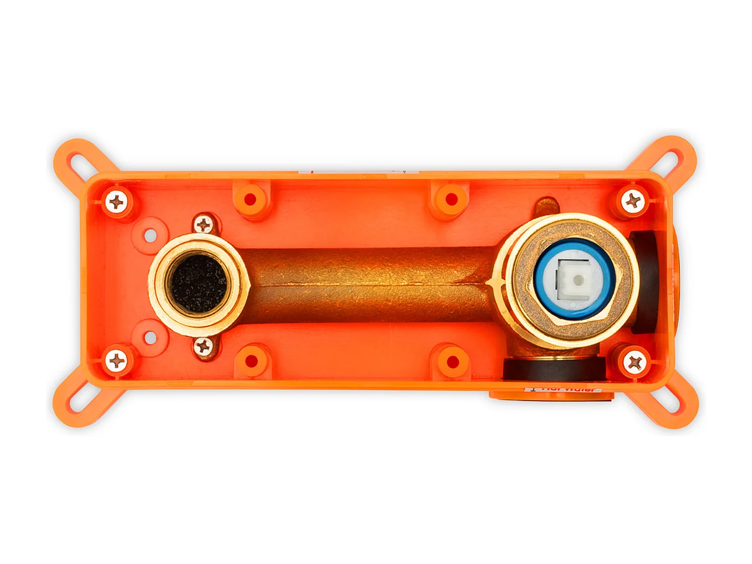 Robinet Mural Rea Lungo Black + Box