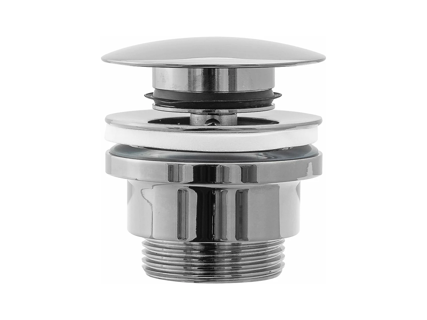 Bonde De Lavabo Universel Clic-Clac Rea Grey