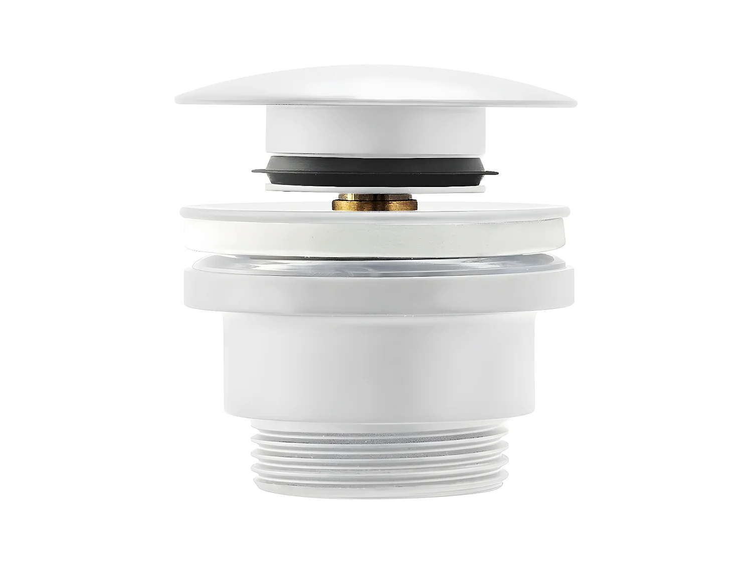 Bonde De Lavabo Universel Clic-Clac Rea White