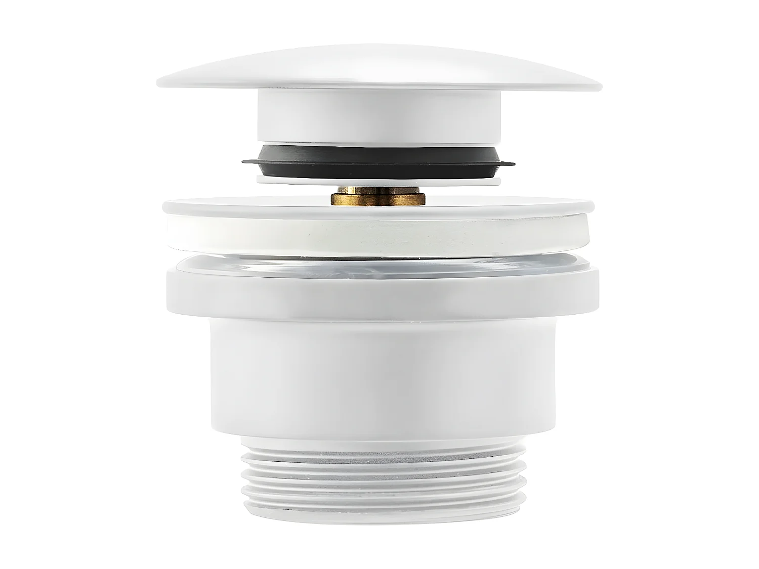 Bonde De Lavabo Universel Clic-Clac Rea White