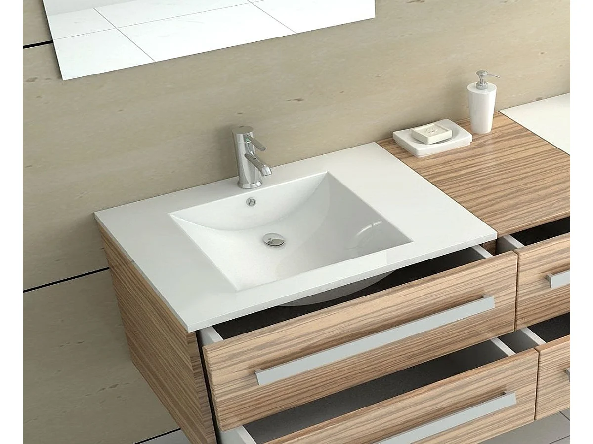 Vasque À Encastrer Rea Dafne 75 White