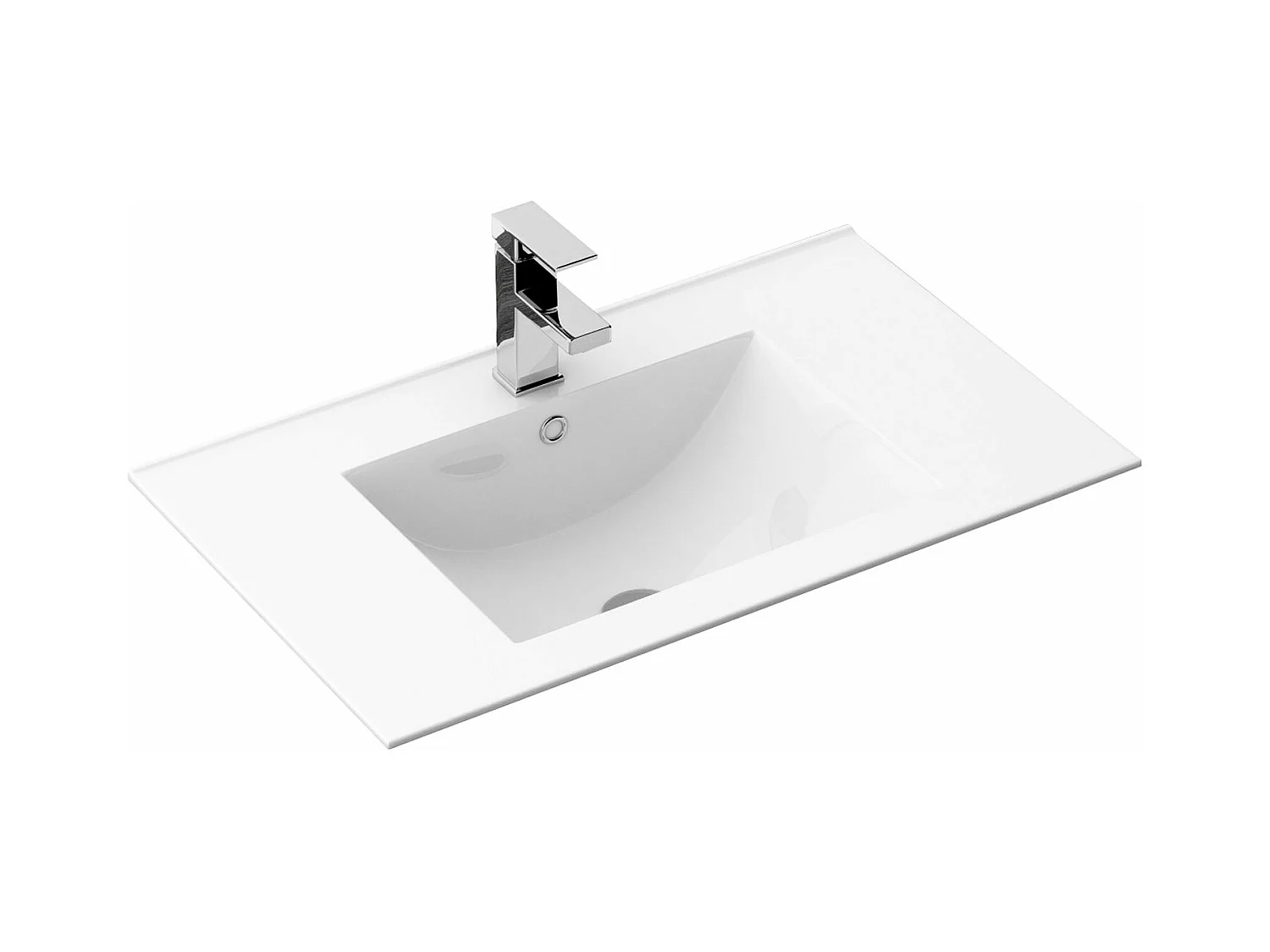 Vasque À Encastrer Rea Dafne 60 White