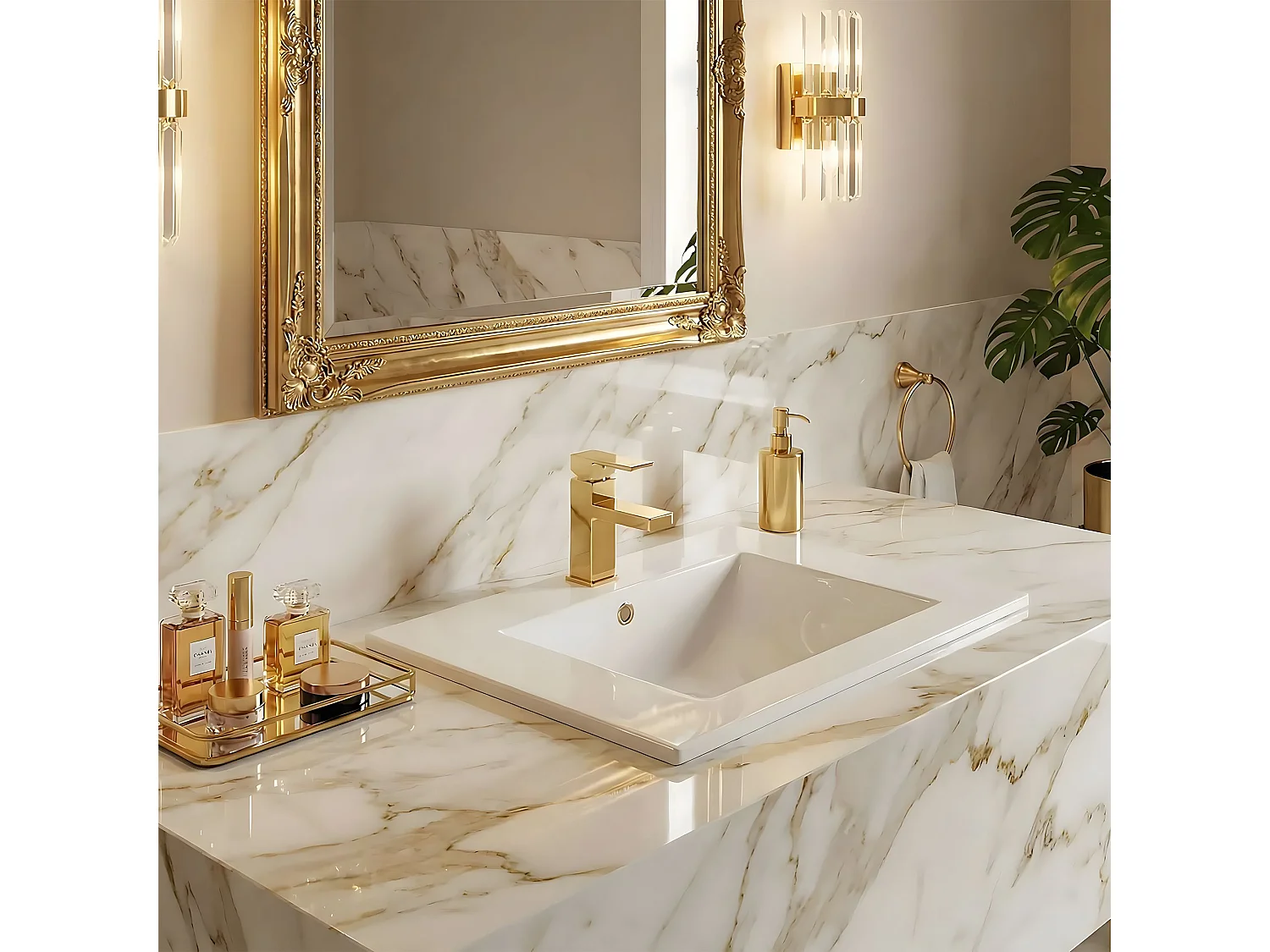 Vasque À Encastrer Rea Dafne 60 White