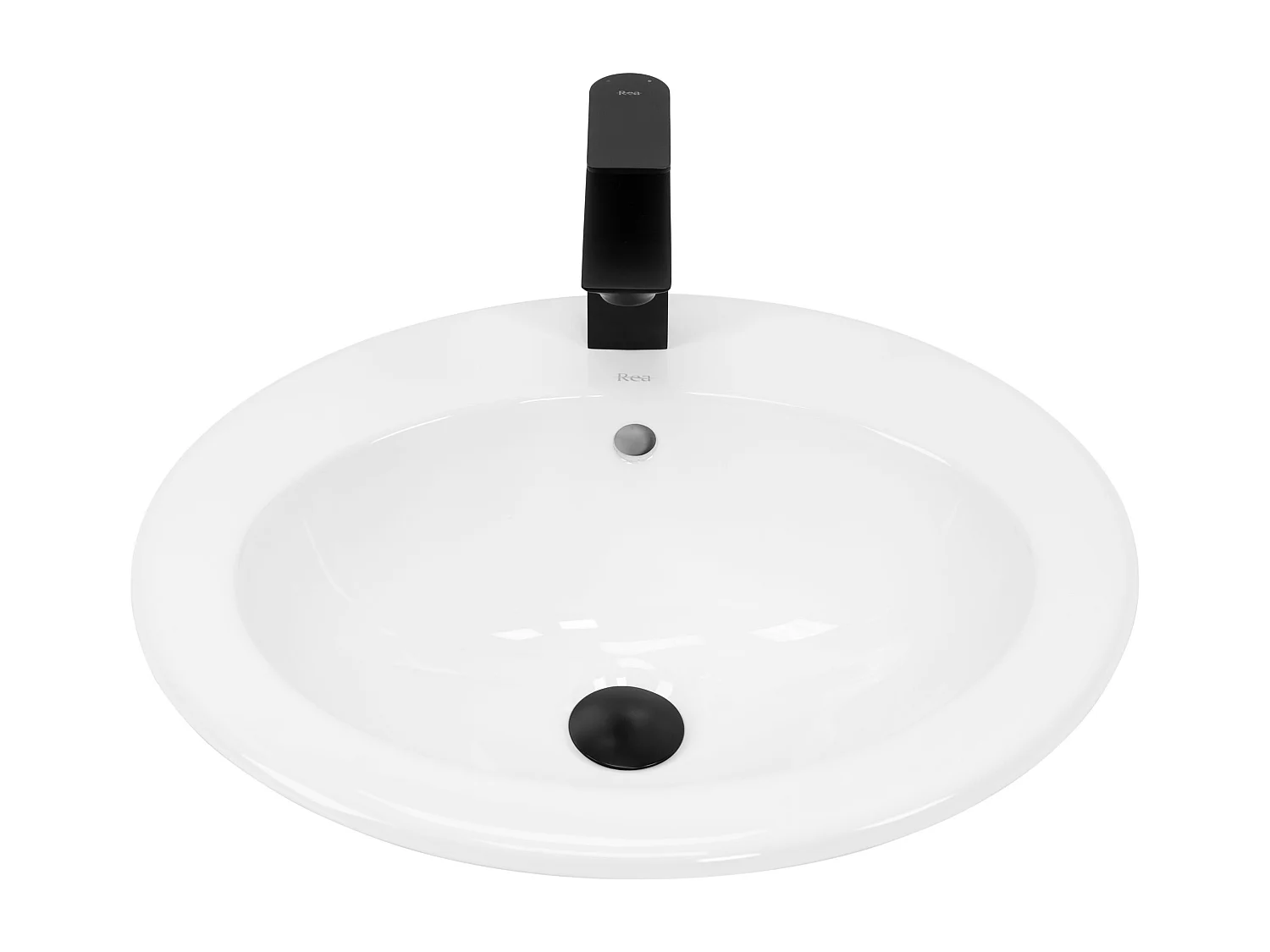 Inbouwwastafel Rea Dalia White