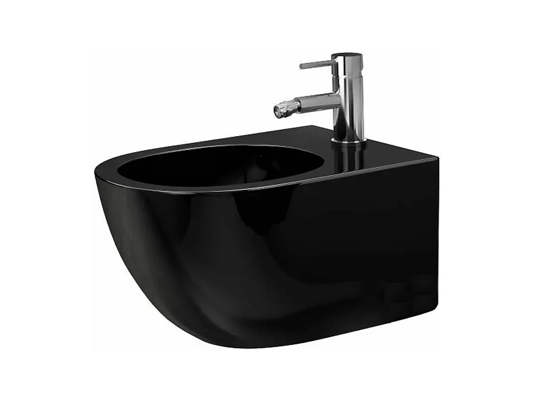 Bidet Suspendu Rea Carlo Mini Black