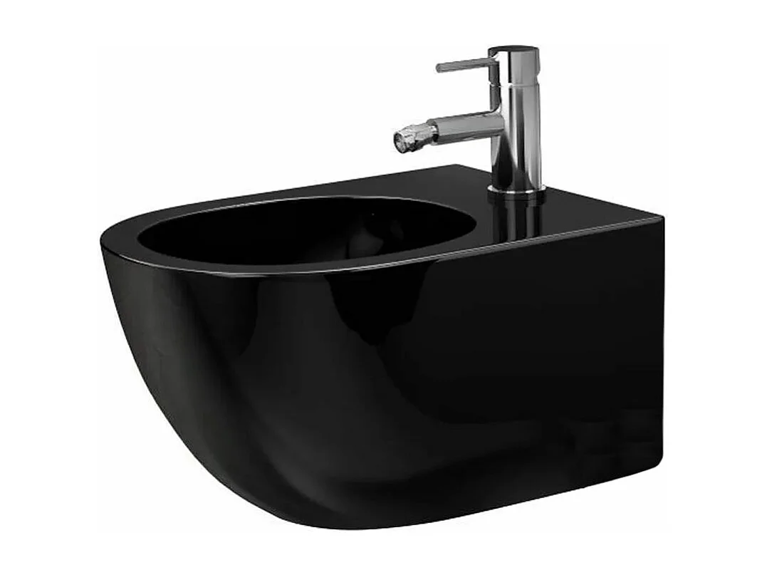 Bidet Suspendu Rea Carlo Mini Black