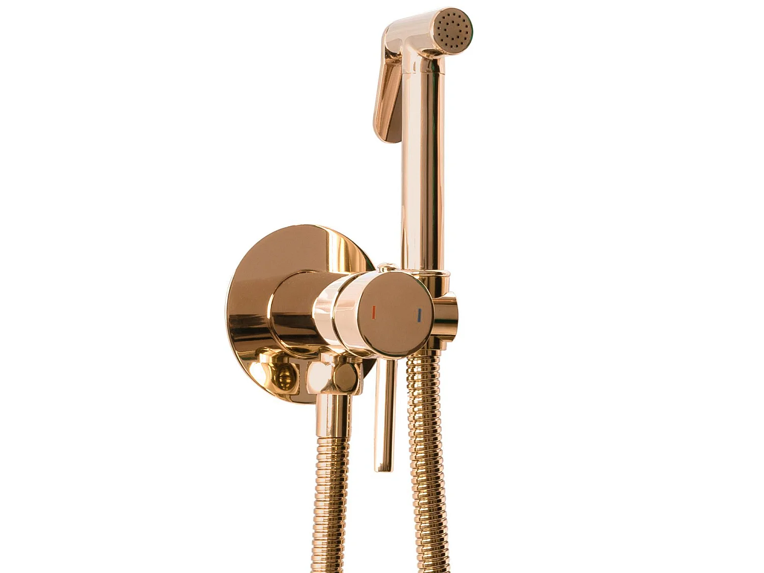 Robinet De Bidet Rea Loop Lungo Rose Gold