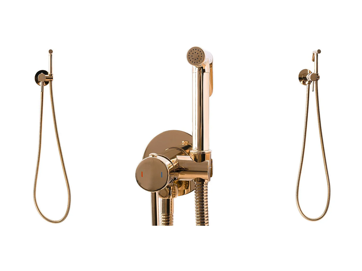 Robinet De Bidet Rea Loop Lungo Rose Gold