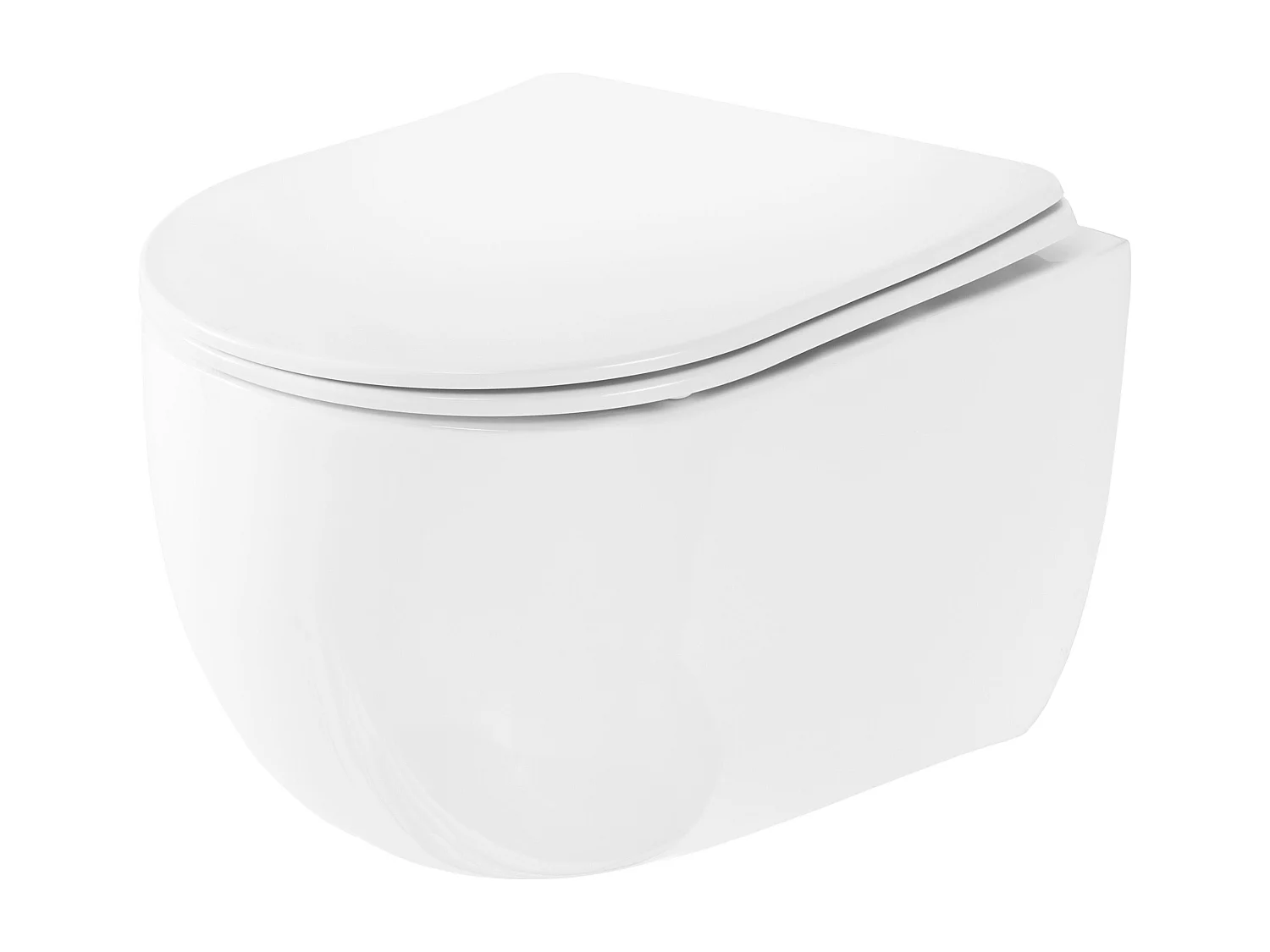 Wandhängendes Rea Olivier Duroplast/Flat/Zm White