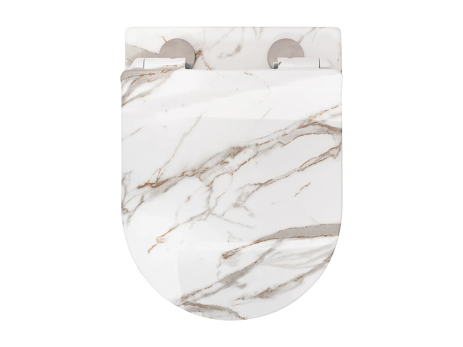 Taza De Inodoro Wc Rea Carlos Duroplast/Slim/Zm Lava Shiny Grey