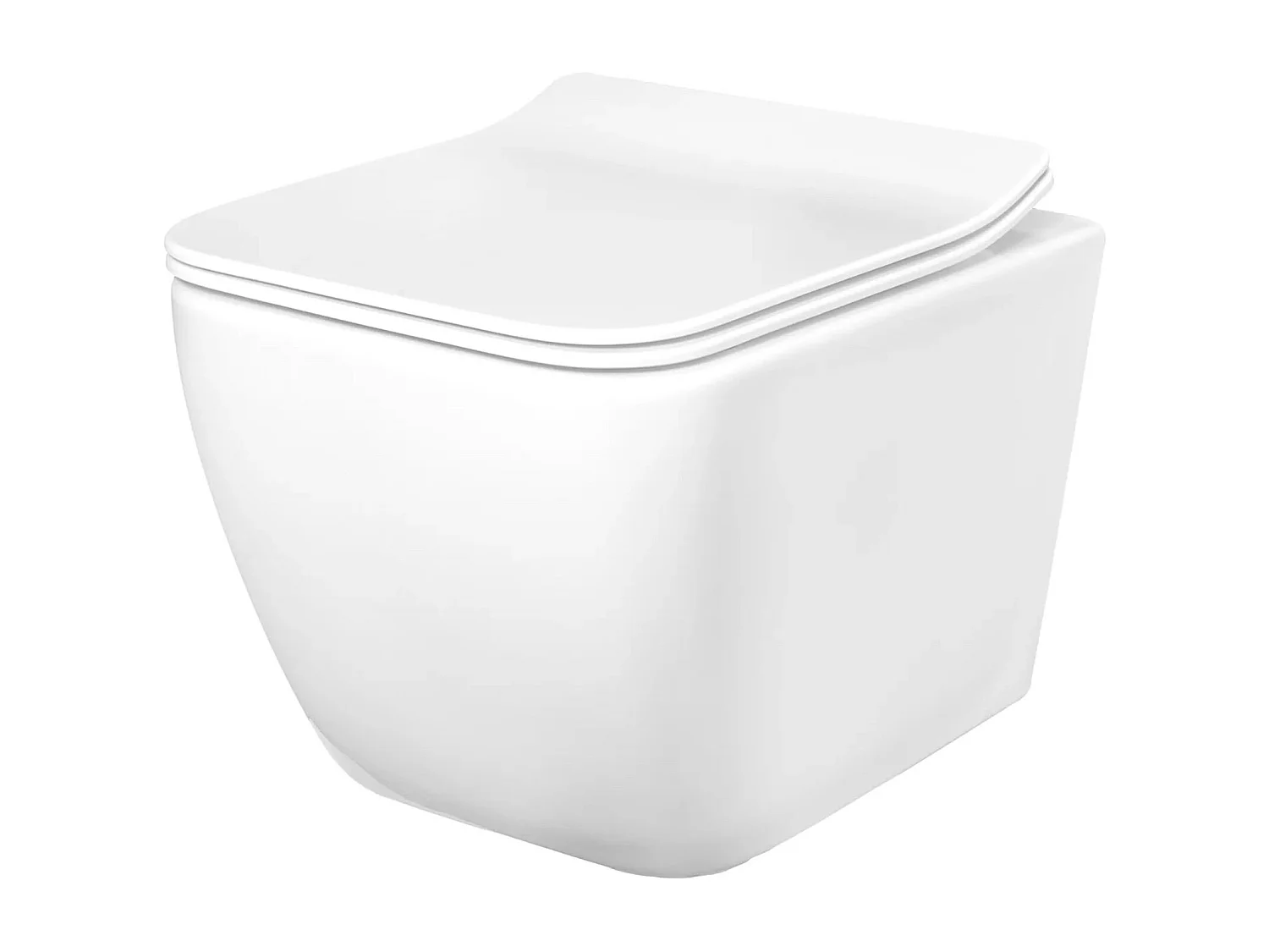 Cuvette Wc Suspendue Rea Martin Rimless Duroplast/Slim/Zm White