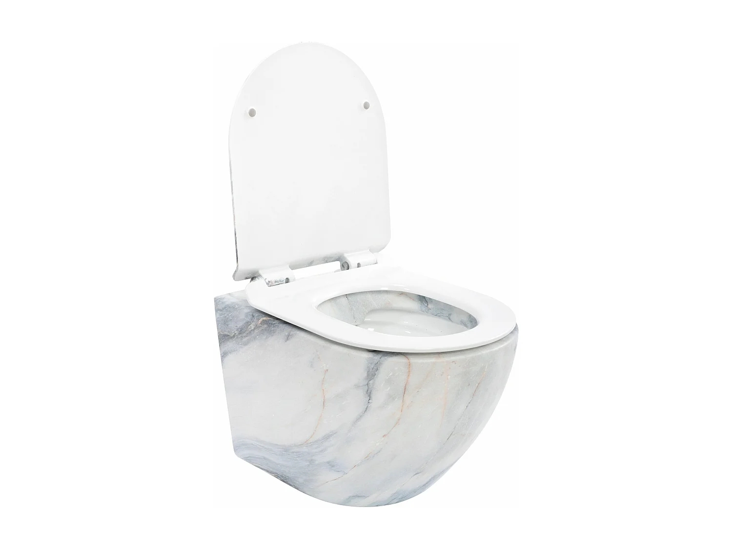 Taza De Inodoro Wc Rea Carlos Duroplast/Slim/Zm Granit Matt Grey