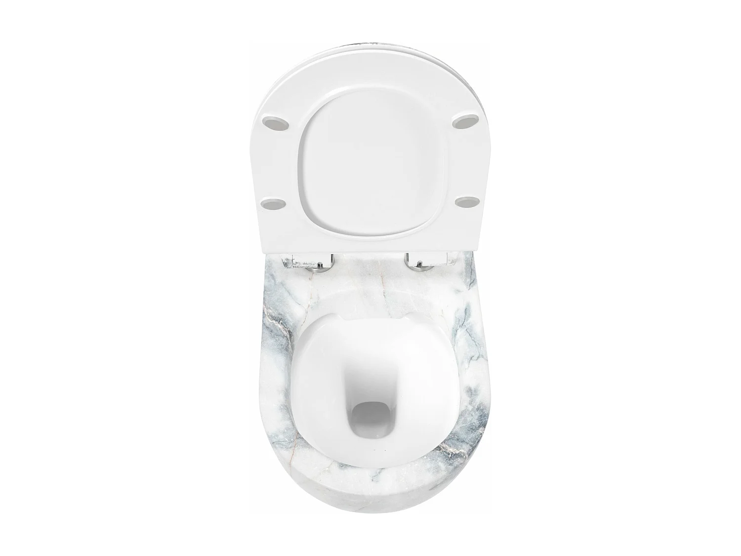 Taza De Inodoro Wc Rea Carlos Duroplast/Slim/Zm Granit Matt Grey