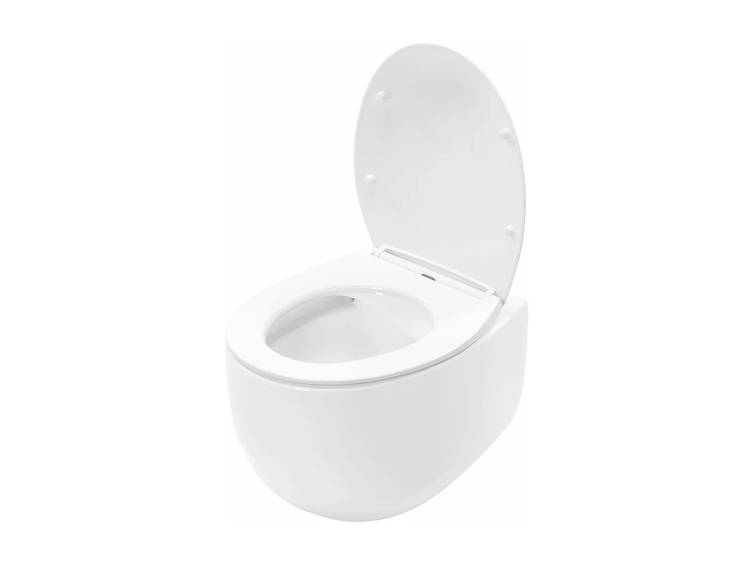 Cuvette Wc Suspendue Rea Lars Rimless Duroplast/Flat/Zm White