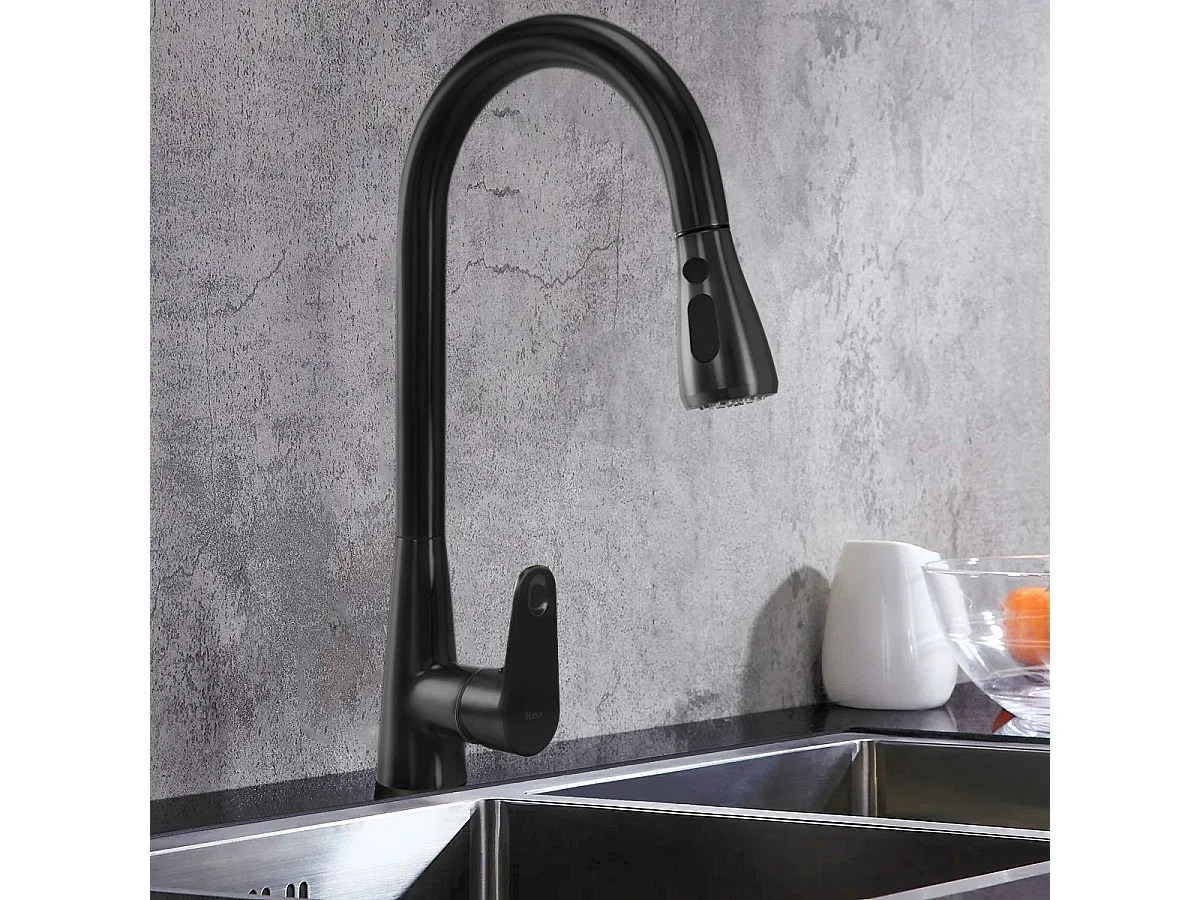 Robinet De Cuisine Rea Mild Black