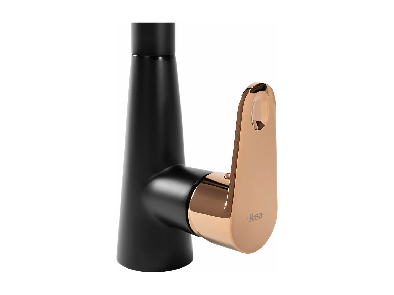 Robinet De Cuisine Rea Mild Black/Rose Gold