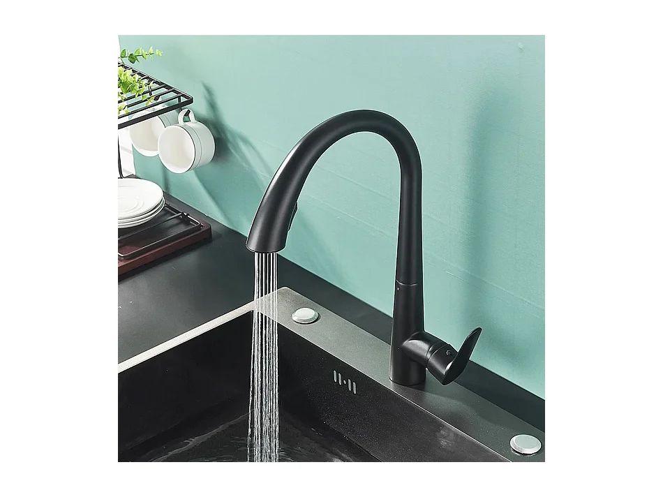 Keukenkraan Rea Js-K087B Ross Black