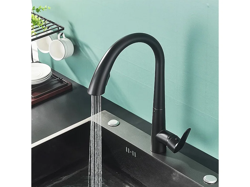 Robinet De Cuisine Rea Js-K087B Ross Black