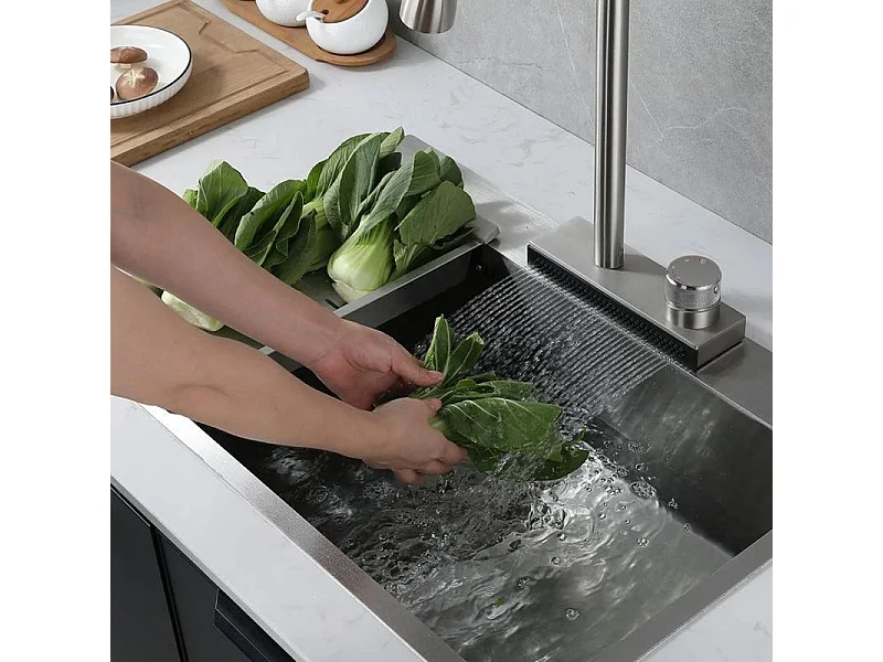 Robinet De Cuisine Rea Js-K112N Conor Brush Nickel