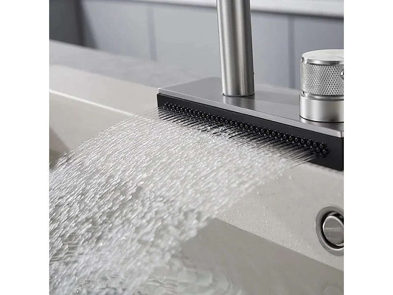 Robinet De Cuisine Rea Js-K112N Conor Brush Nickel