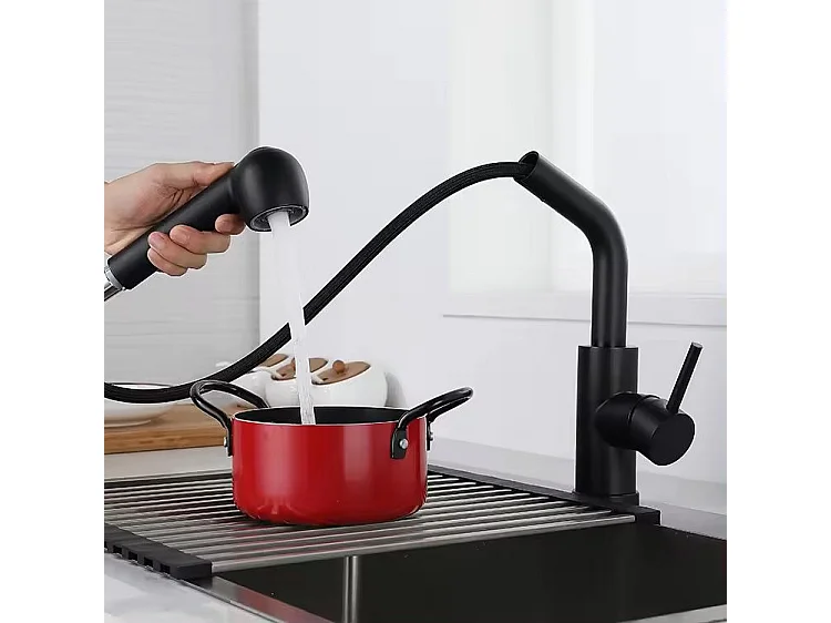 Robinet De Cuisine Rea Troy Black