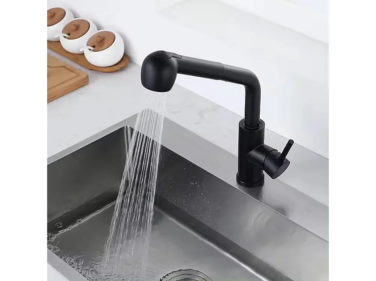 Robinet De Cuisine Rea Troy Black