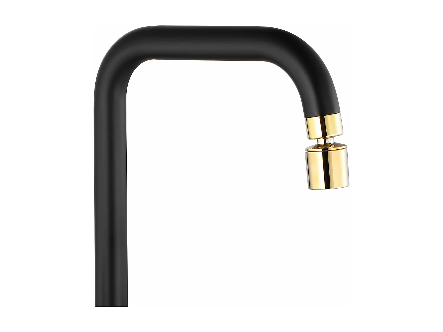 Robinet De Cuisine Rea My1806-42Rbg Polo Black/Gold