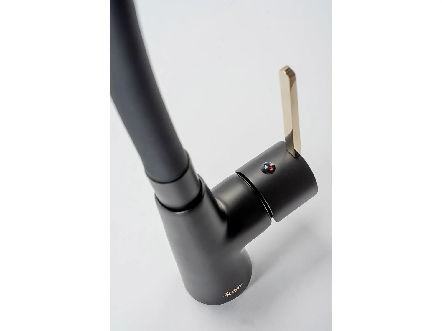 Robinet De Cuisine Rea Bateria Kuchenna Icon Black/Gold