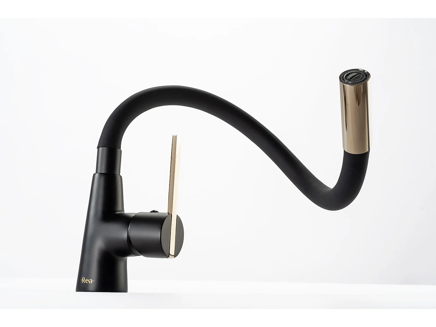 Robinet De Cuisine Rea Bateria Kuchenna Icon Black/Gold