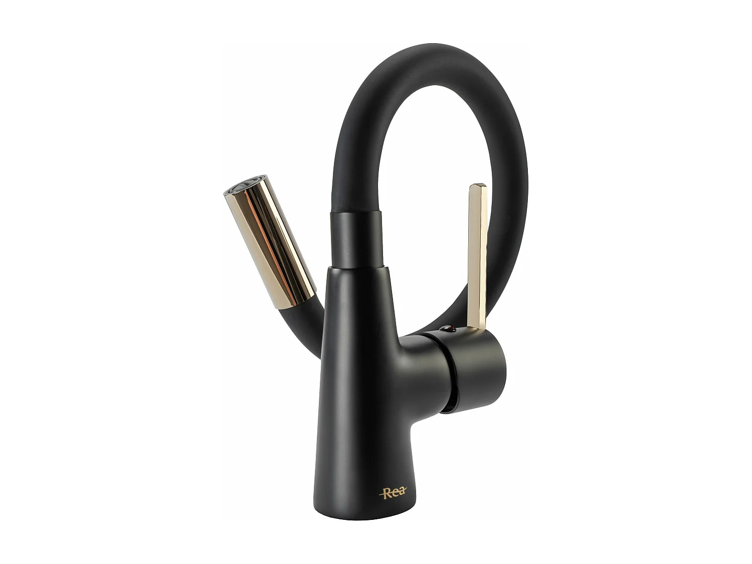 Robinet De Cuisine Rea Bateria Kuchenna Icon Black/Gold