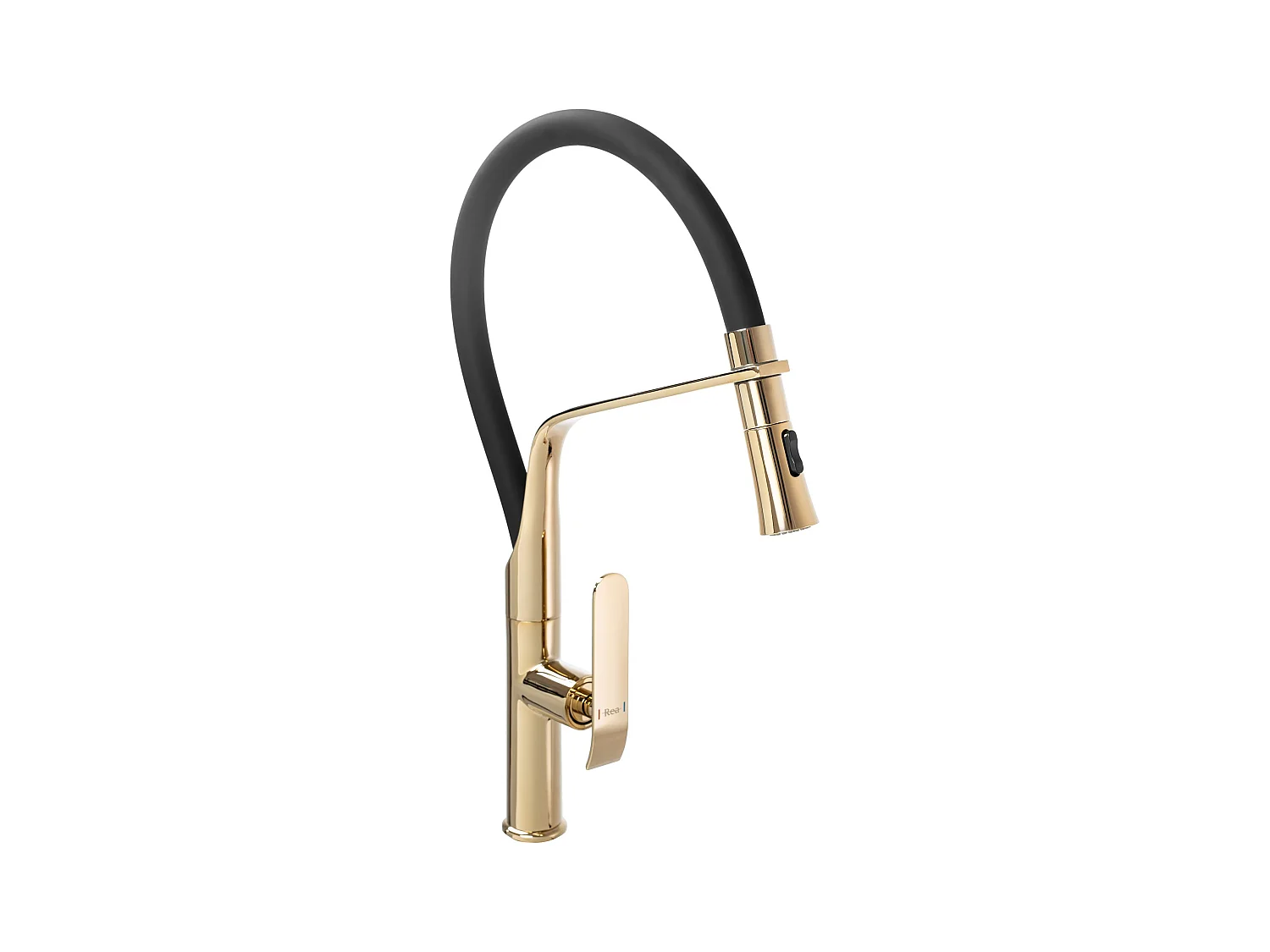 Robinet De Cuisine Rea Castor Black/Gold