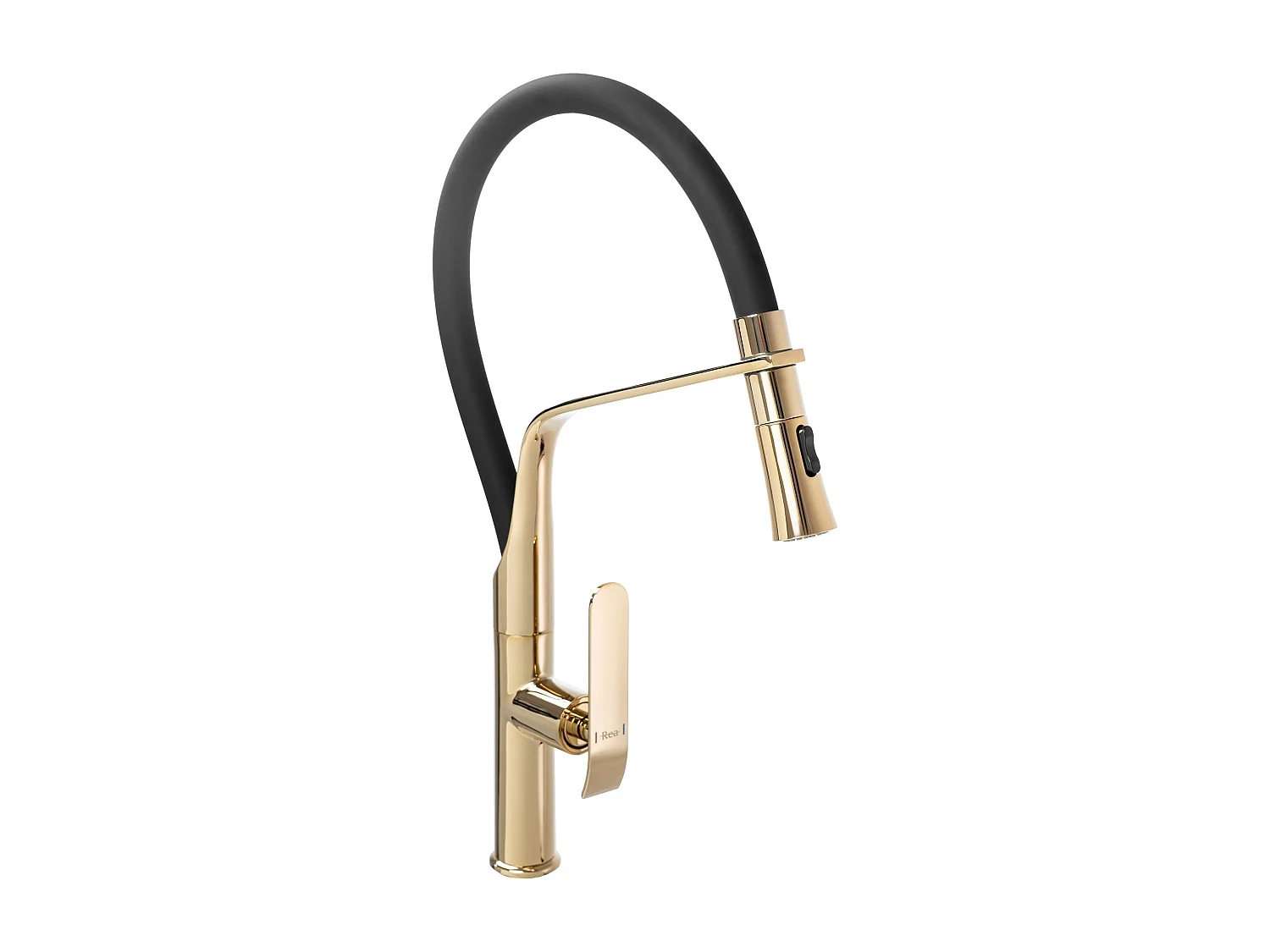 Robinet De Cuisine Rea Castor Black/Gold