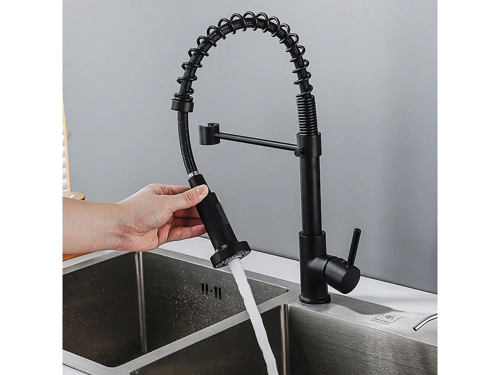 Robinet De Cuisine Rea Colin Black