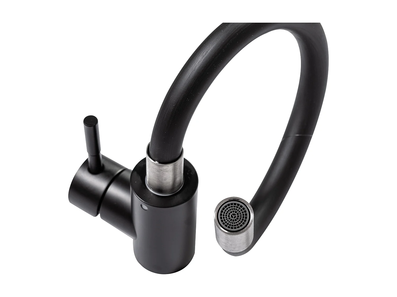 Robinet De Cuisine Rea Clever Black/Chrome