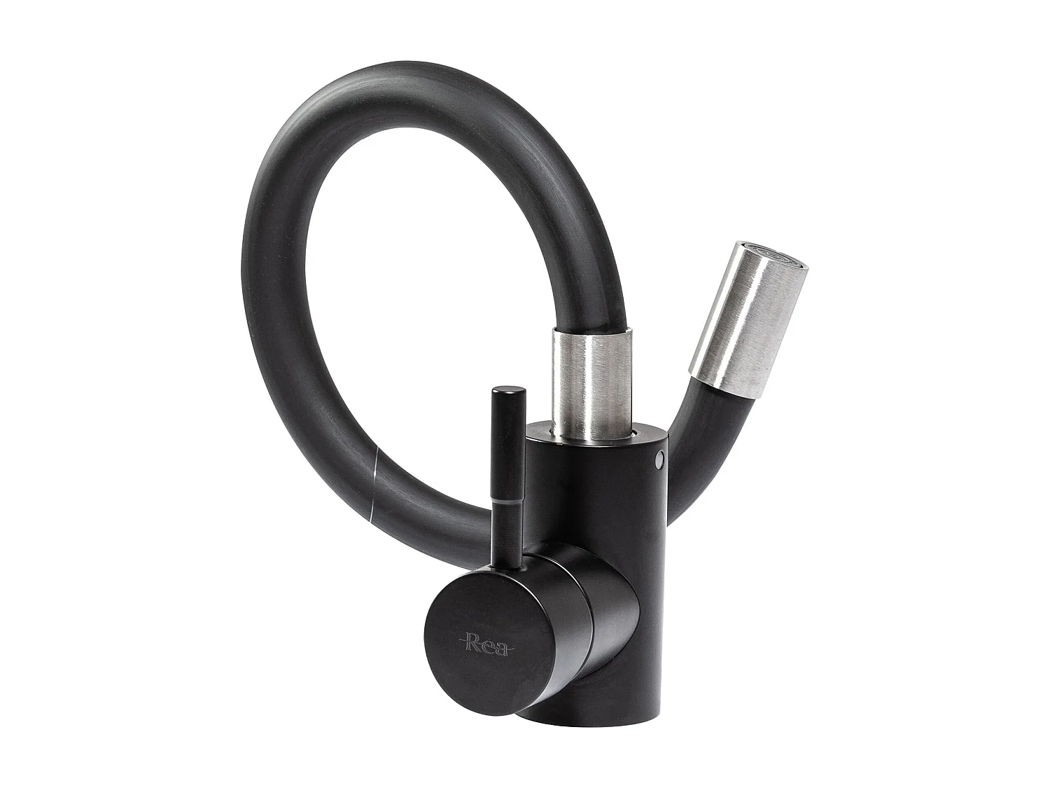 Robinet De Cuisine Rea Clever Black/Chrome