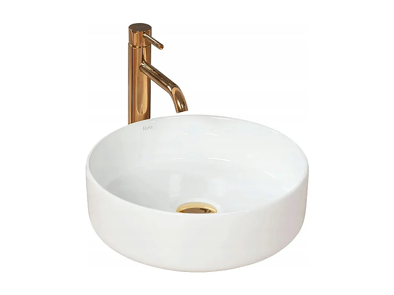Vasque À Poser Rea Sami White