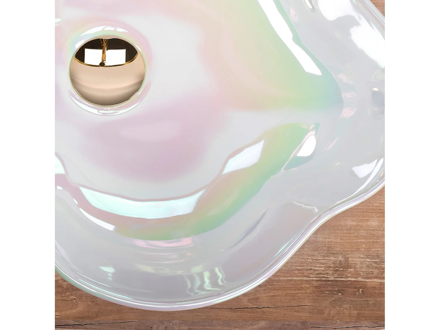 Lavabo Sobre Encimera Rea Pearl Akoya Light Pink