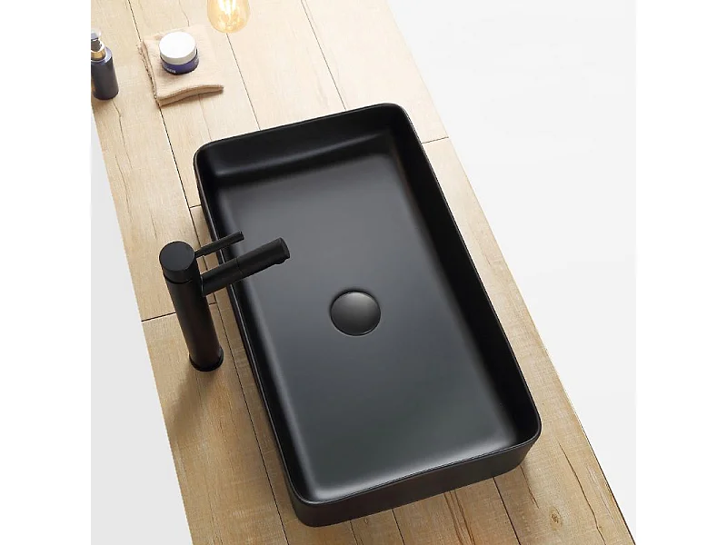 Aufsatzwaschbecken Rea Denis Black