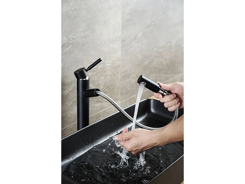 Opzetwastafel Rea Denis Black