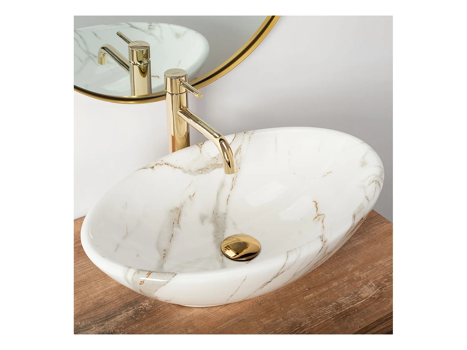 Vasque À Poser Rea Pamela Shiny Aiax White